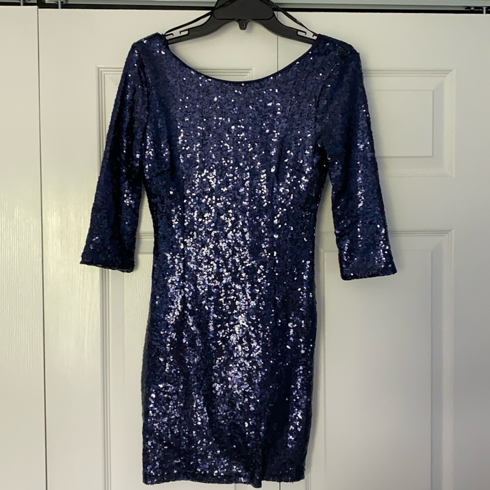 Lulu’s Sequin Dress - Picture 2 of 3